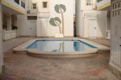 2 bedroom townhouse with pool and roof terrace
