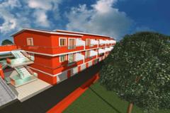 Apartments with magnificent coastal, town and mountain views