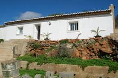 2 bedroom semi detached house in peaceful setting with sea and country views