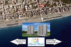 Fully furnished flats 250 meters from the beach