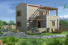 2 BDR Stone Villa in Drapanos