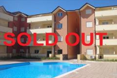 Key-ready apartments with pool. 750 meters from sandy beach. 