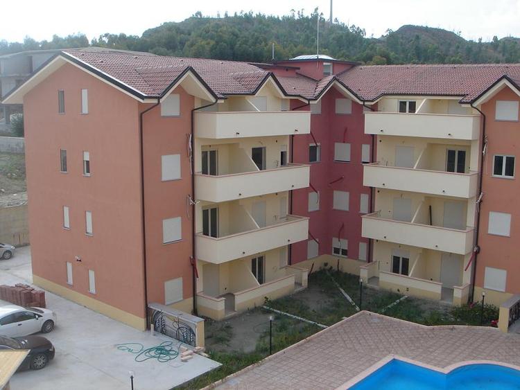 Key-ready apartments with pool. 750 meters from sandy beach.