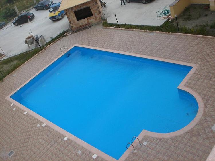 Bar by pool.