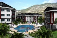 Luxury apartment complex close to Fethiye