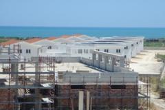 Apartments with private beach at only 400 metres from the Sea. 