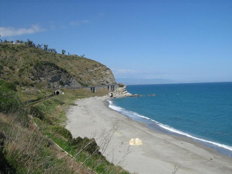 The Scoglera beach, 3 mins drive.