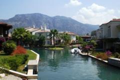 Exclusive marina development in central Gocek