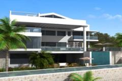Modern luxury villas with sea views