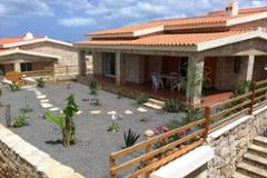 Two bedroom villa, fifteen meters from the cliff top overlooking the sea with an...