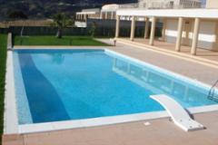 Luxury villa with private swimming-pool, garden and marvellous Sea views. 