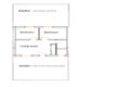 Floor Plan: 2 bedroom bungalow with gardens.
