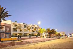 Stunning beachfront apartments with garage and communal swimming pool!