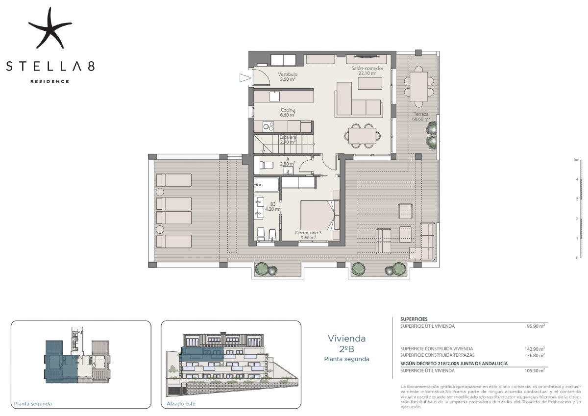 Photo 4 of Stella 8: three-bedroom duplex penthouse B with terrace, Benalmadena Costa
