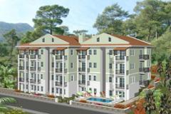 2 bedroomed apartment with shared pool