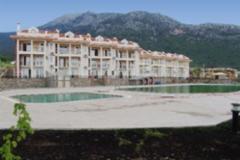 1-2 bedroomed apartments with big size shared pool,fabulous view.