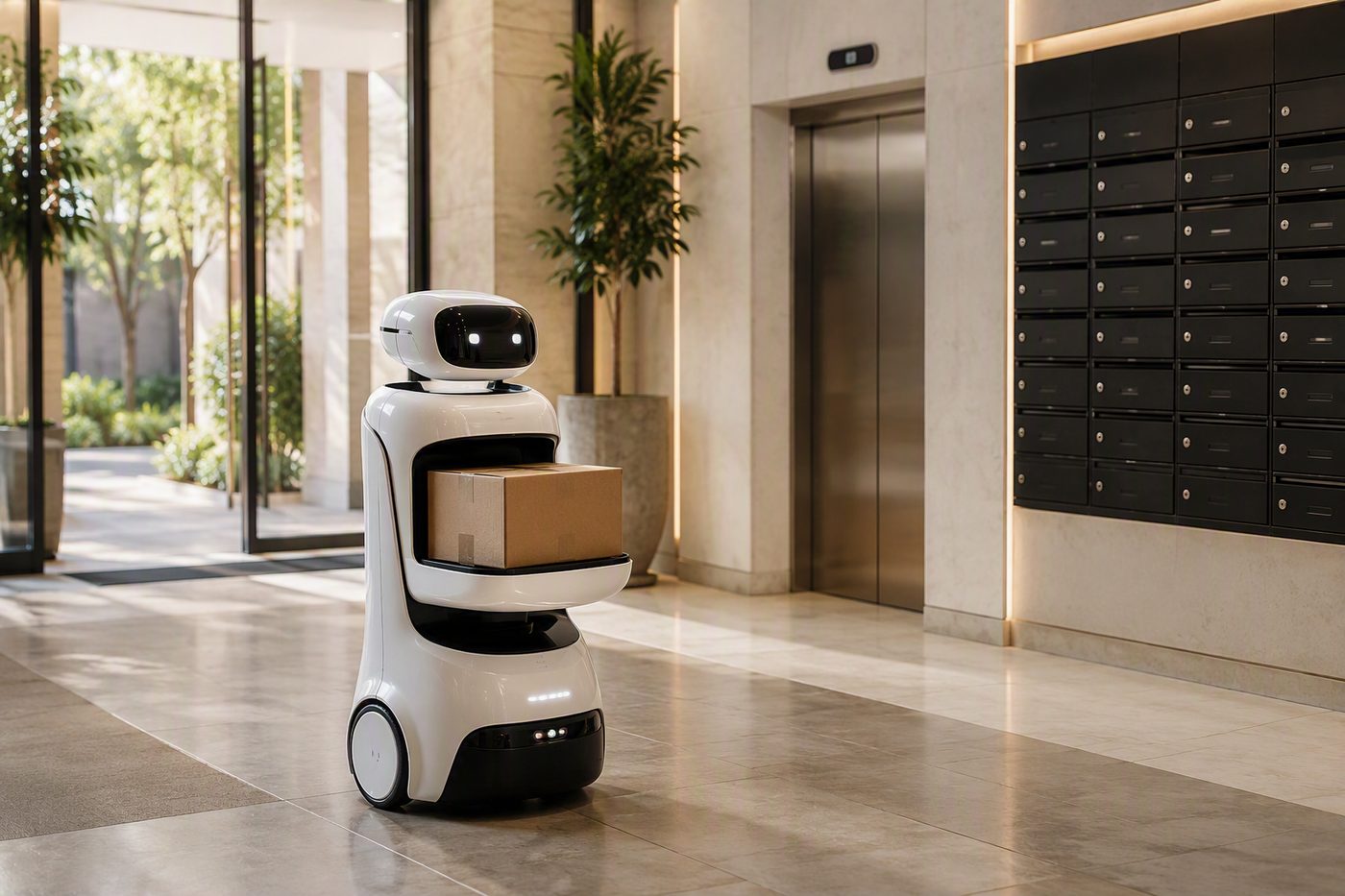 EXAMPLE - Residents Service Robot, Riverside Apartments